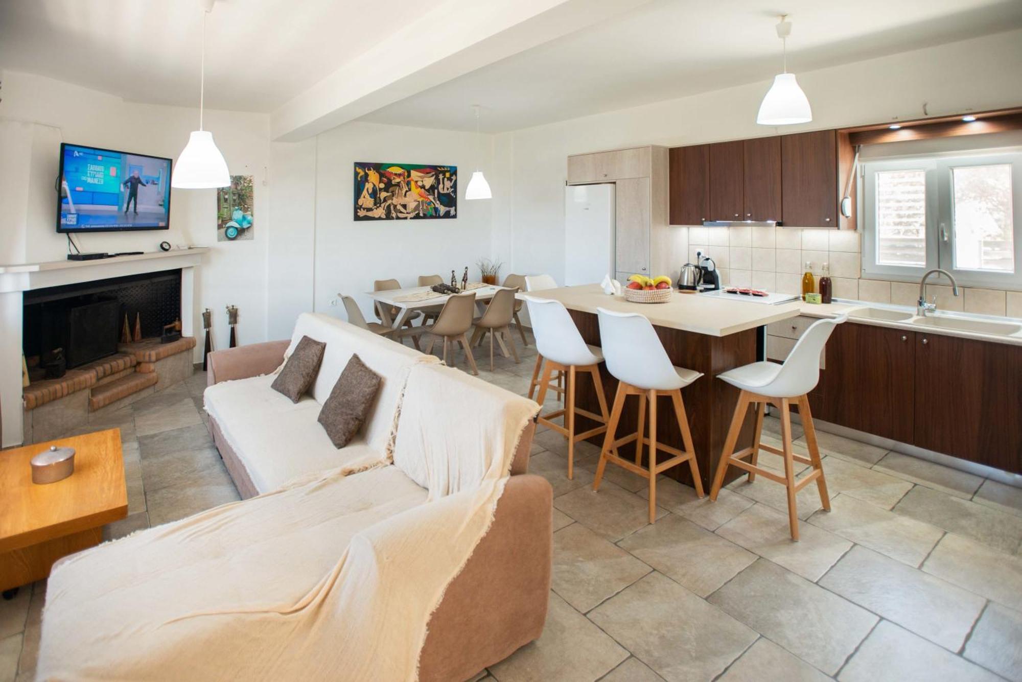 Afrathias Beachhouse - Cretan Hideaway Kalamaki  Buitenkant foto
